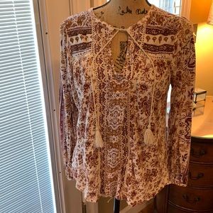 Lucky Brand hi-low top